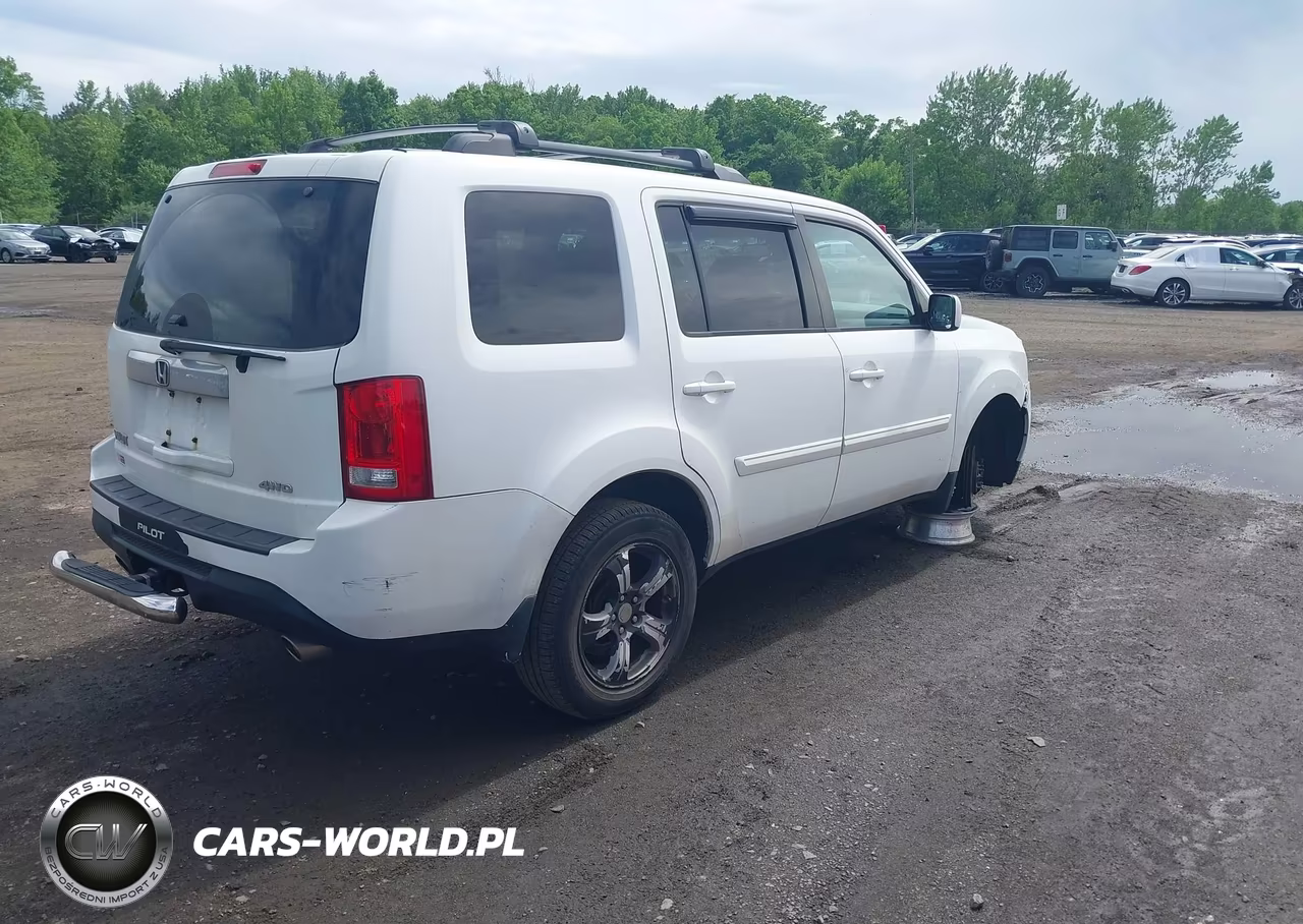 2015 Honda Pilot Ex VIN:5FNYF4H4XFB016376 - 4