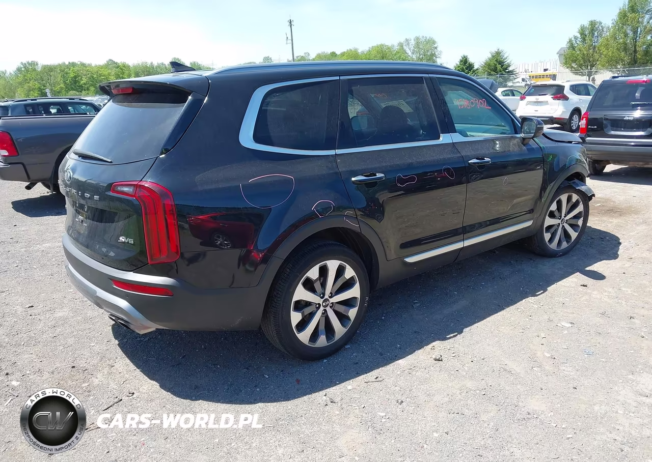 2020 Kia Telluride S VIN:5XYP6DHCXLG086015 - 4