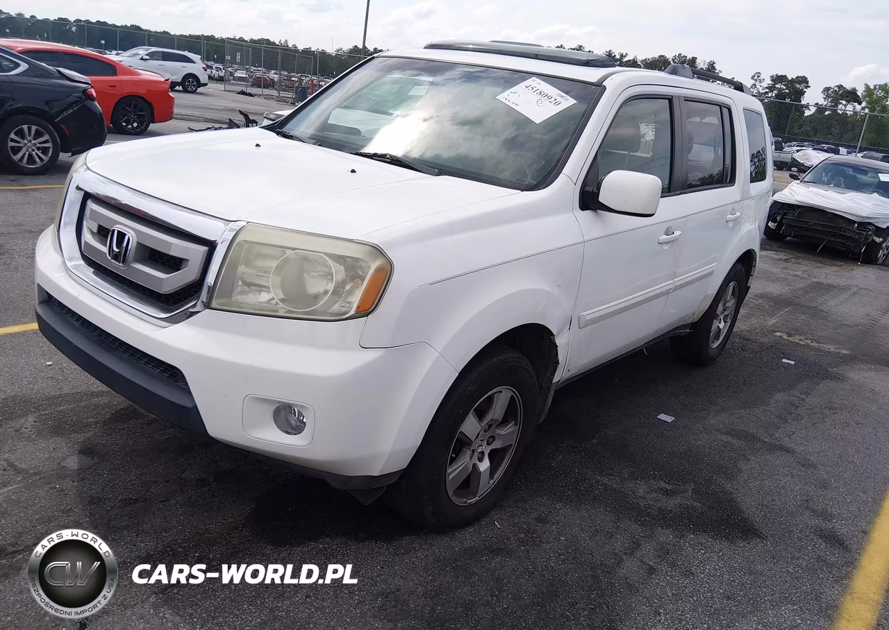 2010 Honda Pilot Ex-L VIN:5FNYF3H53AB011225 - 2
