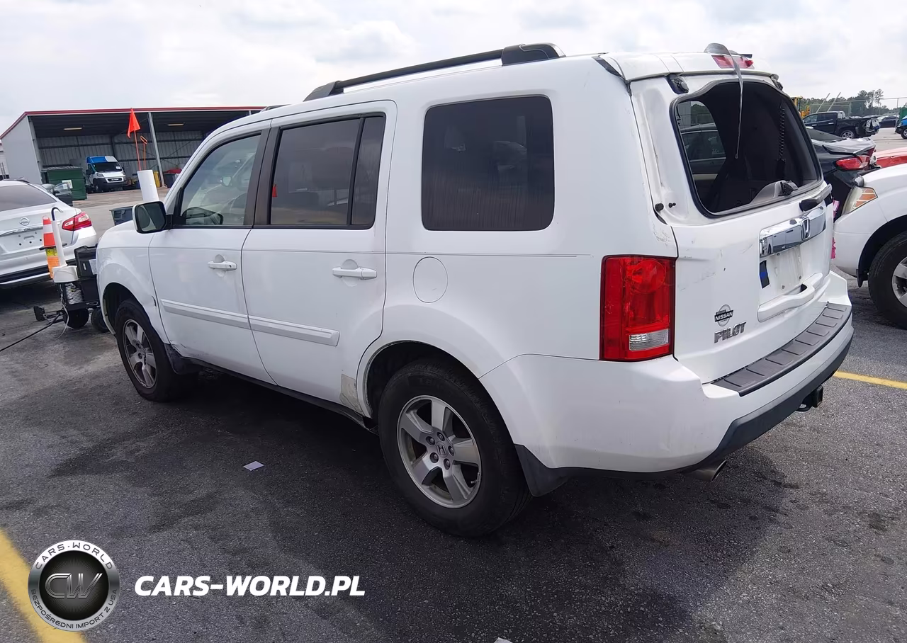 2010 Honda Pilot Ex-L VIN:5FNYF3H53AB011225 - 3