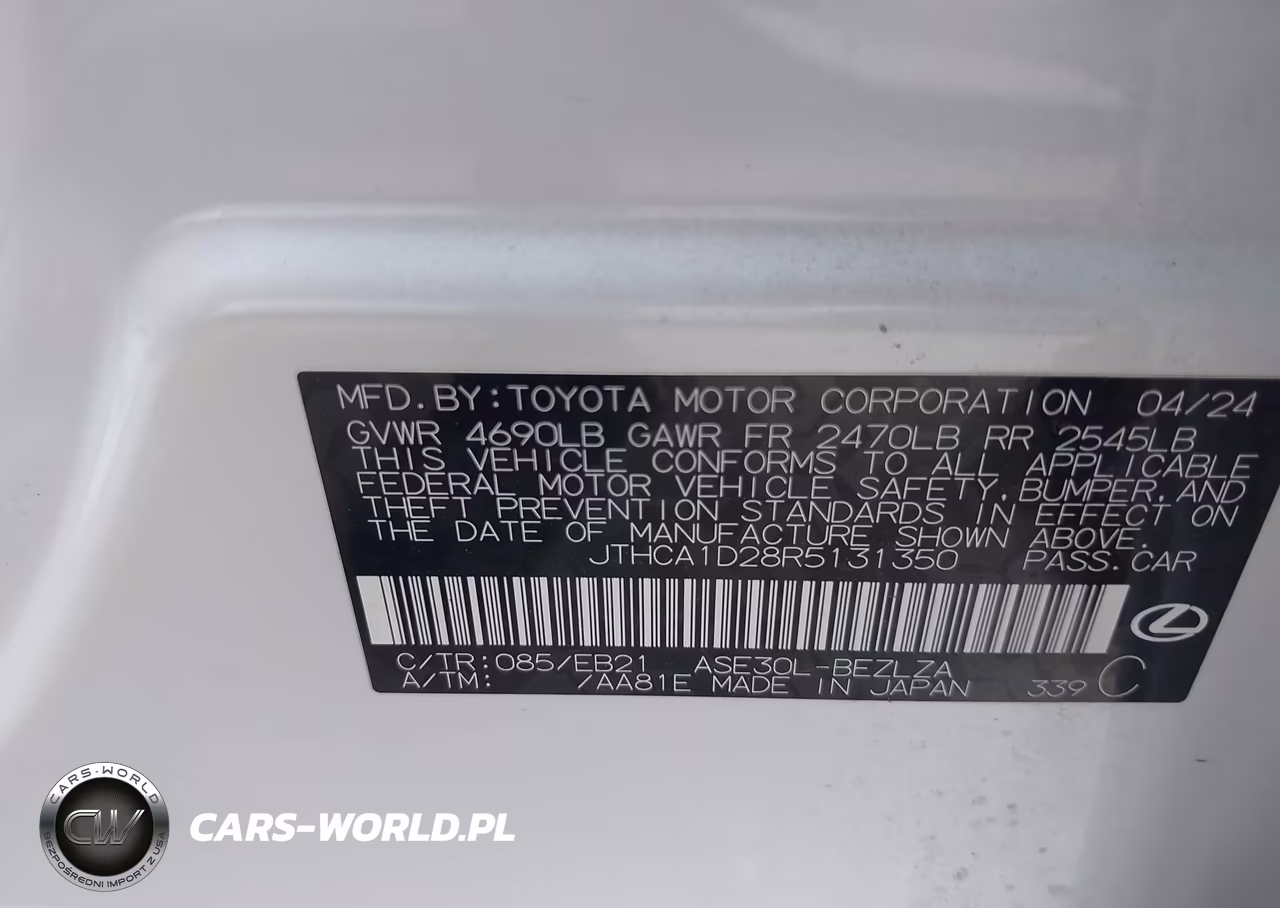 2024 Lexus Is 300 VIN:JTHCA1D28R5131350 - 9