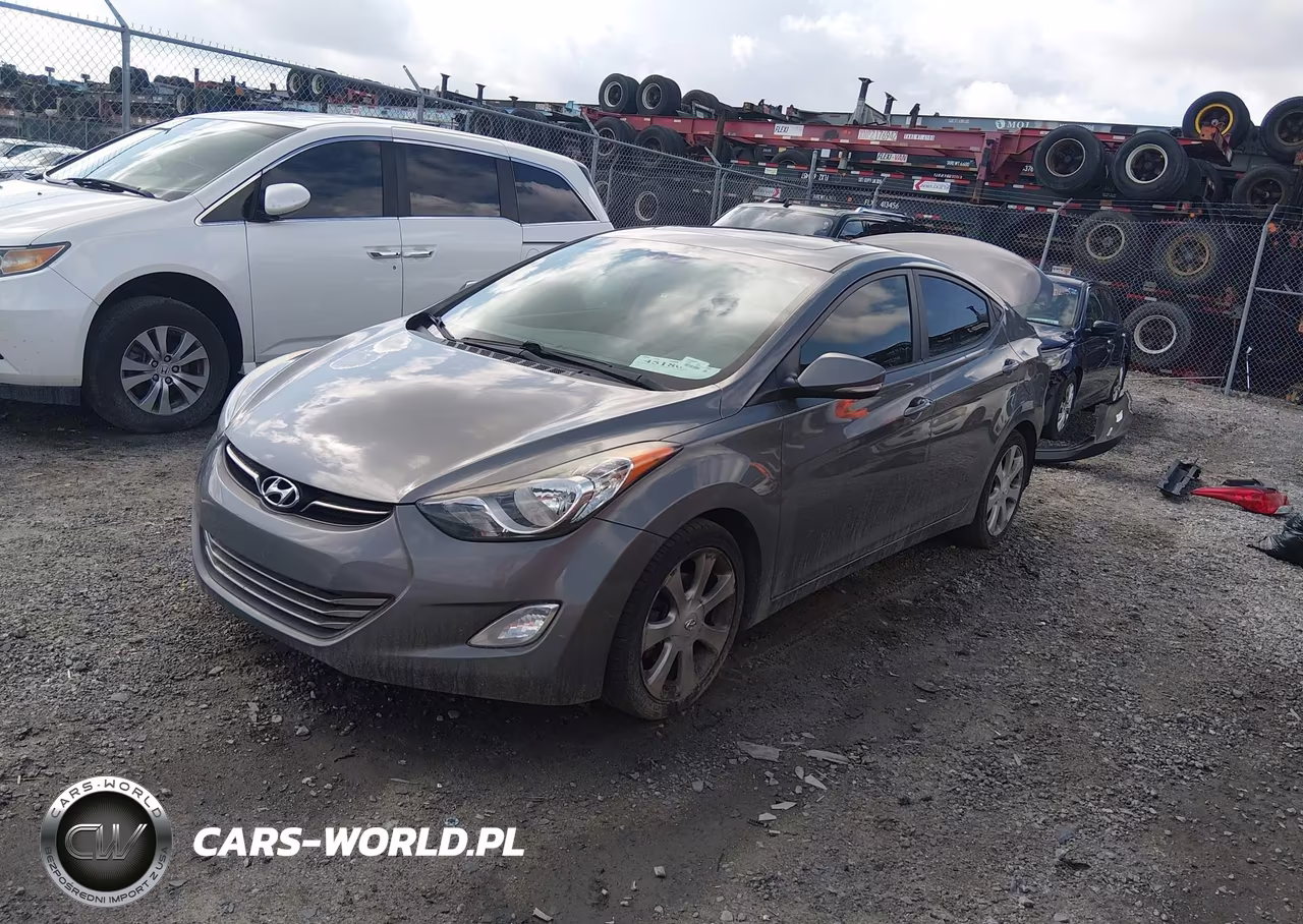 2013 Hyundai Elantra Limited VIN:5NPDH4AE7DH235371 - 2