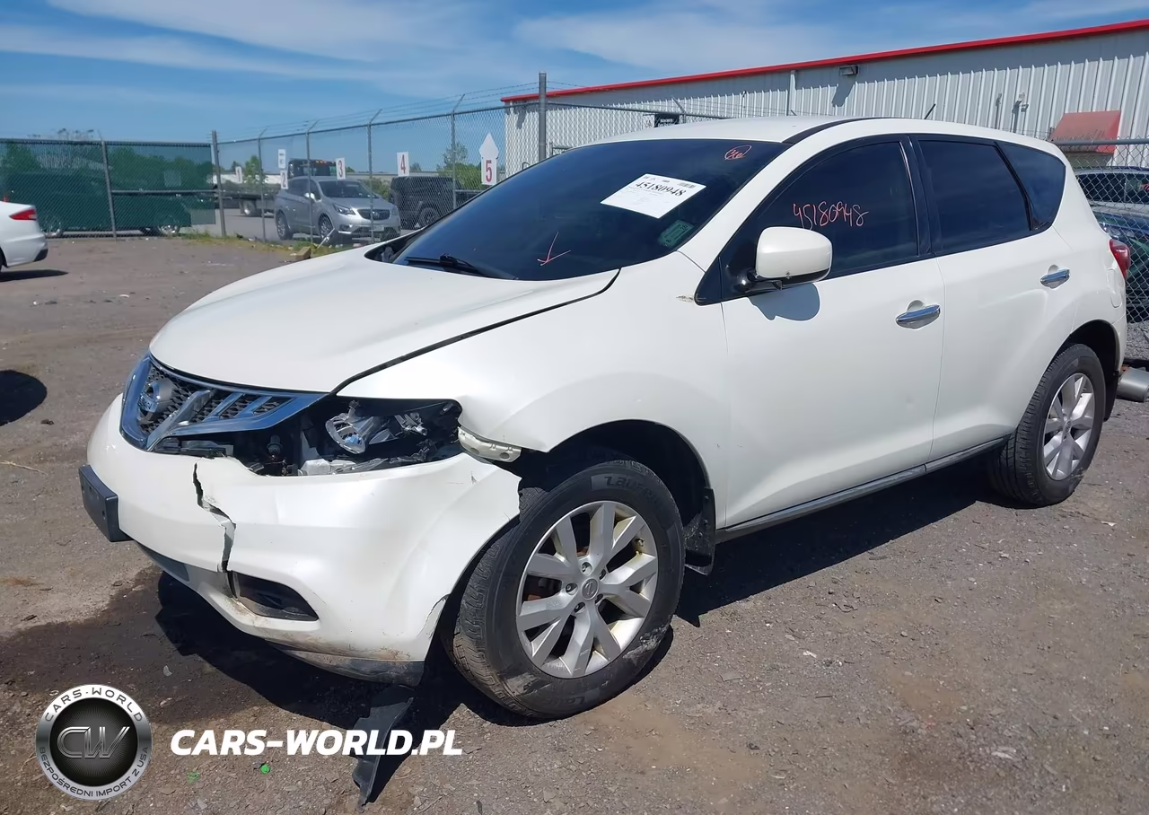 2012 Nissan Murano S VIN:JN8AZ1MW3CW233732 - 2