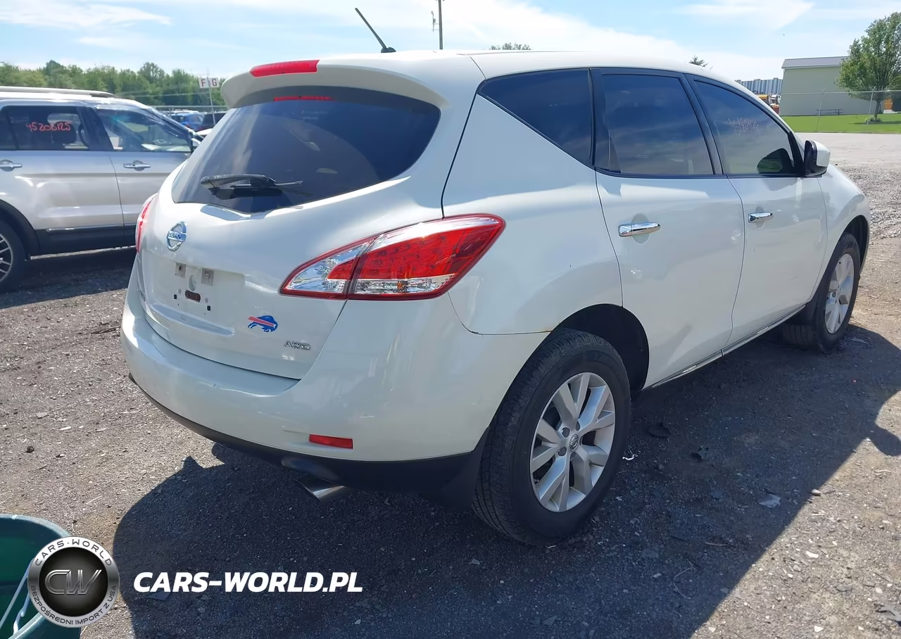 2012 Nissan Murano S VIN:JN8AZ1MW3CW233732 - 4
