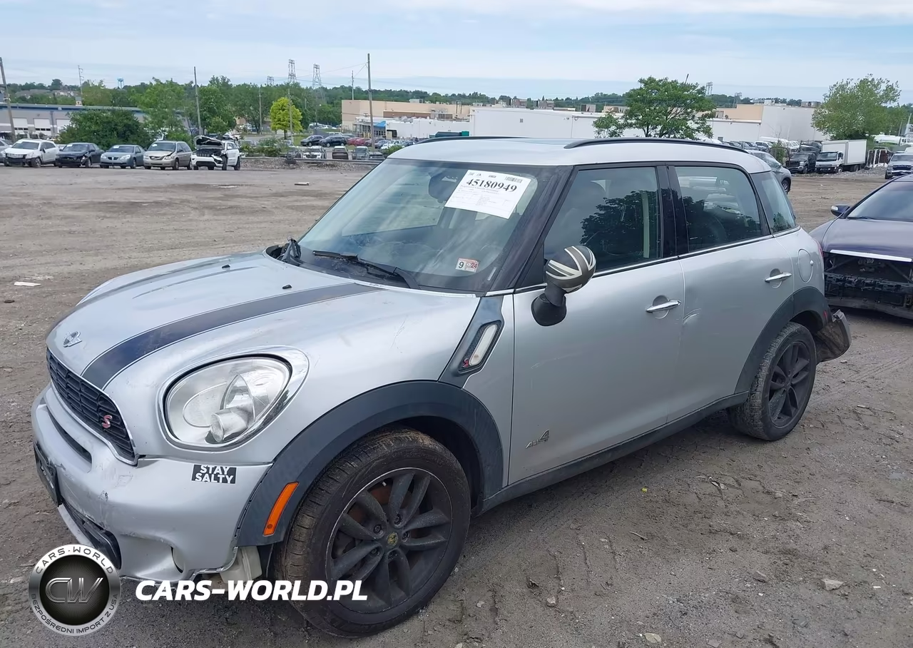 2012 Mini Cooper S Countryman VIN:WMWZC5C52CWL58492 - 2