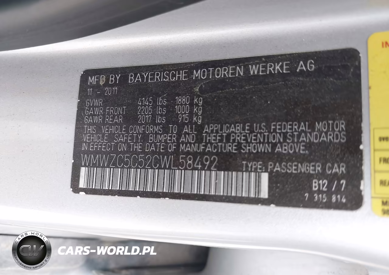 2012 Mini Cooper S Countryman VIN:WMWZC5C52CWL58492 - 9