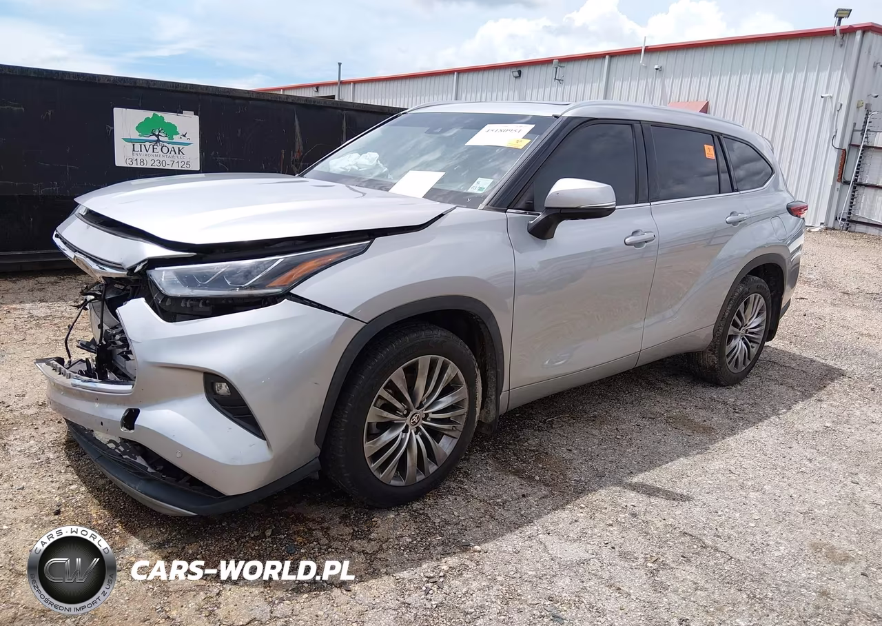 2021 Toyota Highlander Platinum VIN:5TDFZRBH8MS149542 - 2