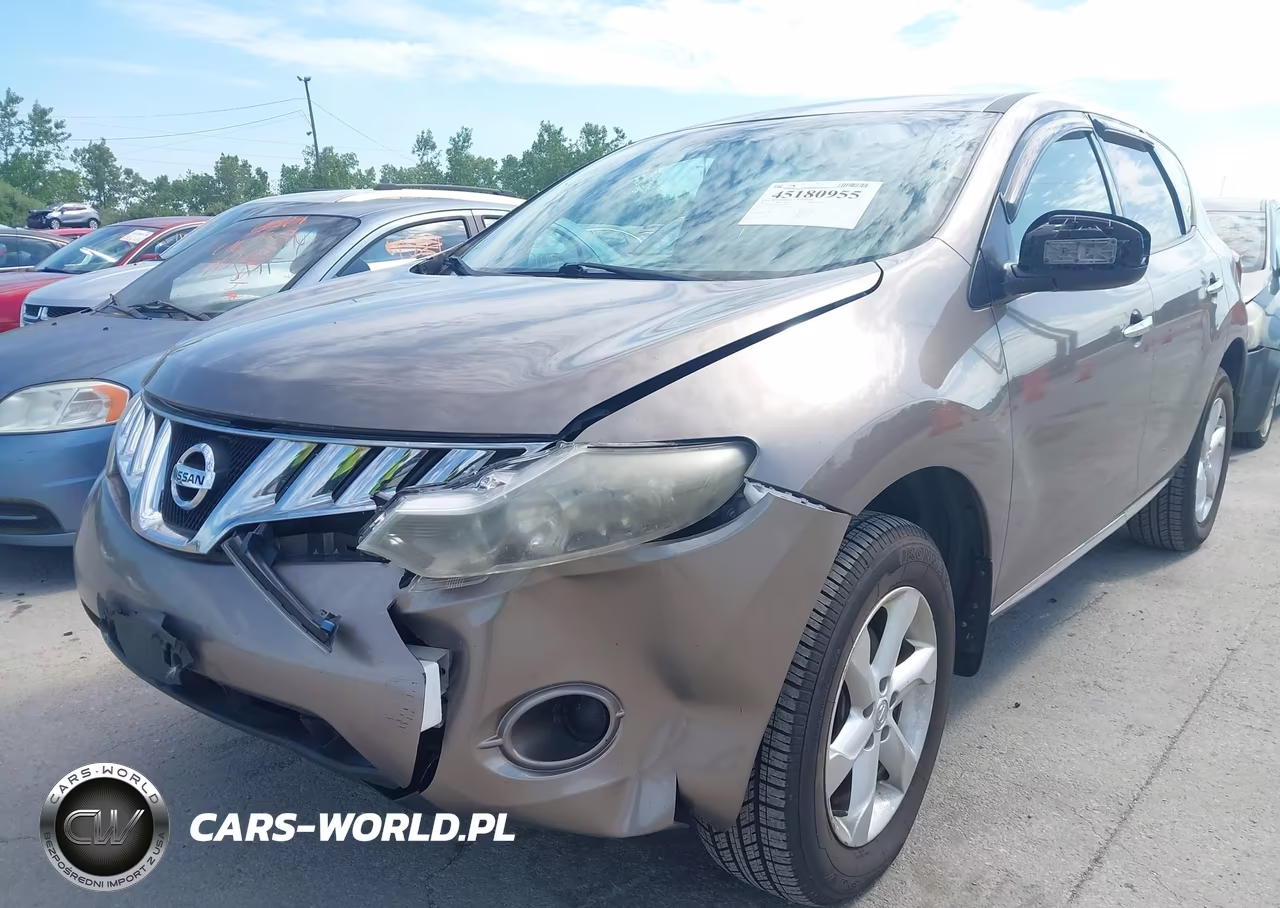 2010 Nissan Murano S VIN:JN8AZ1MW4AW114617 - 2