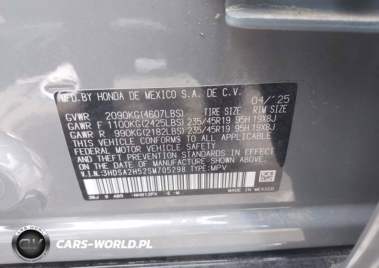 2025 Acura Adx A-Spec VIN:3HDSA2H52SM705298 - 9