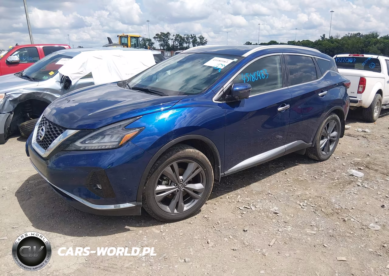 2022 Nissan Murano Platinum Fwd VIN:5N1AZ2DJ2NC110235 - 2