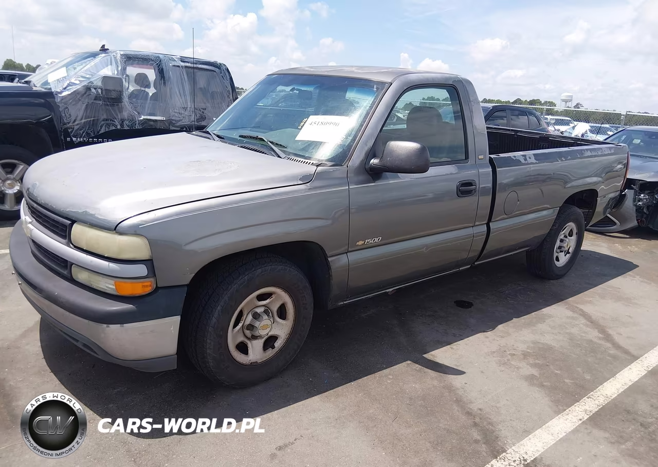 2002 Chevrolet Silverado 1500 Commercial VIN:1GCEC14W62Z166071 - 2