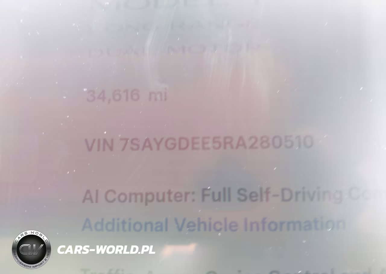 2024 Tesla Model Y Long Range Dual Motor All-Wheel Drive VIN:7SAYGDEE5RA280510 - 7