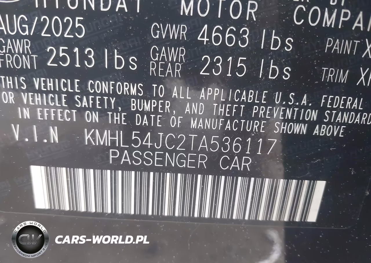 2026 Hyundai Sonata N Line VIN:KMHL54JC2TA536117 - 9