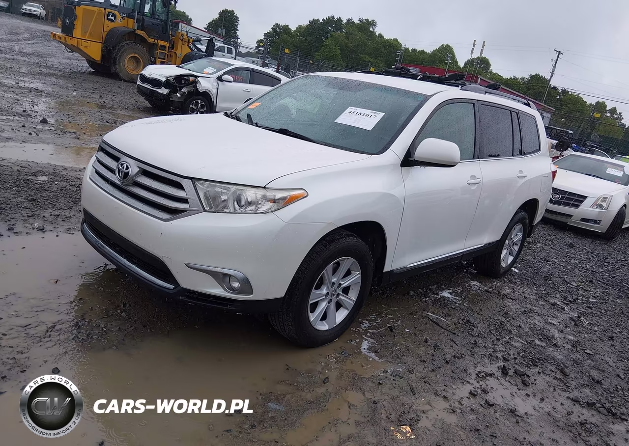 2012 Toyota Highlander Base V6 VIN:5TDBK3EH0CS095275 - 2
