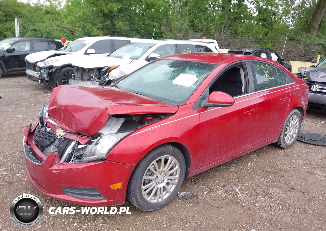 2012 Chevrolet Cruze Eco VIN:1G1PJ5SC3C7158627 - 2