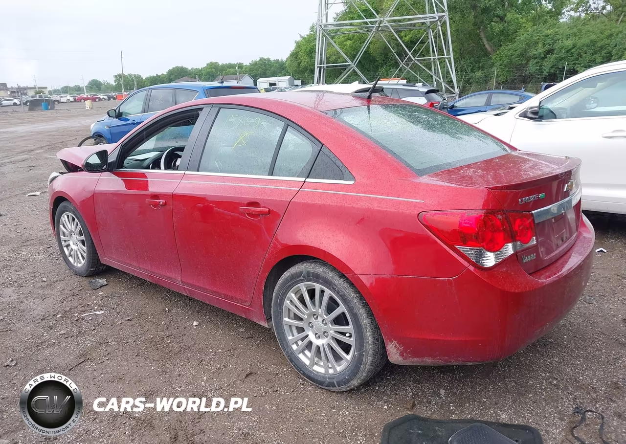 2012 Chevrolet Cruze Eco VIN:1G1PJ5SC3C7158627 - 3