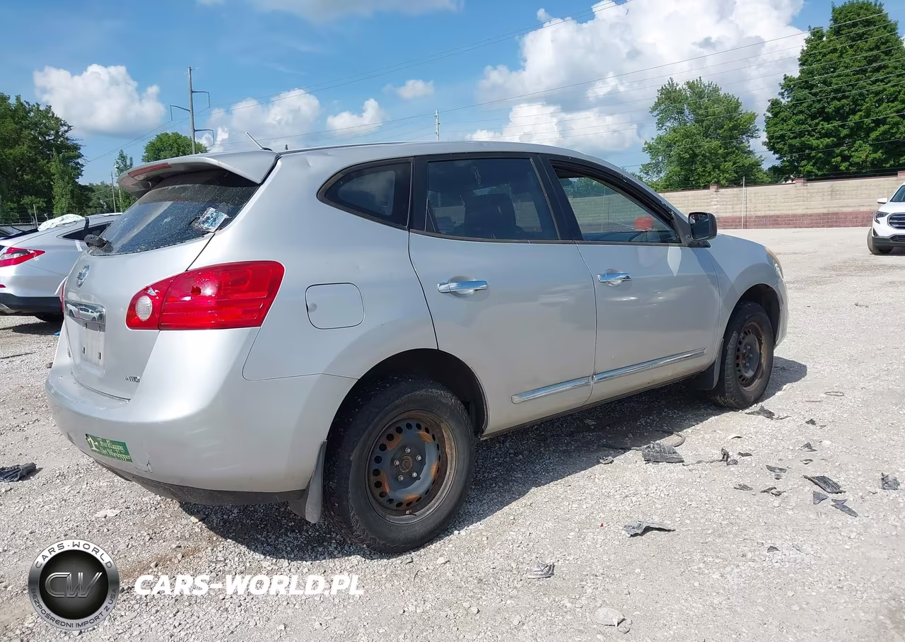 2013 Nissan Rogue S VIN:JN8AS5MV6DW151255 - 4