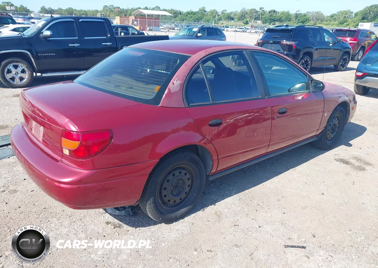 2000 Saturn Sl1 VIN:1G8ZH5285YZ253462 - 4