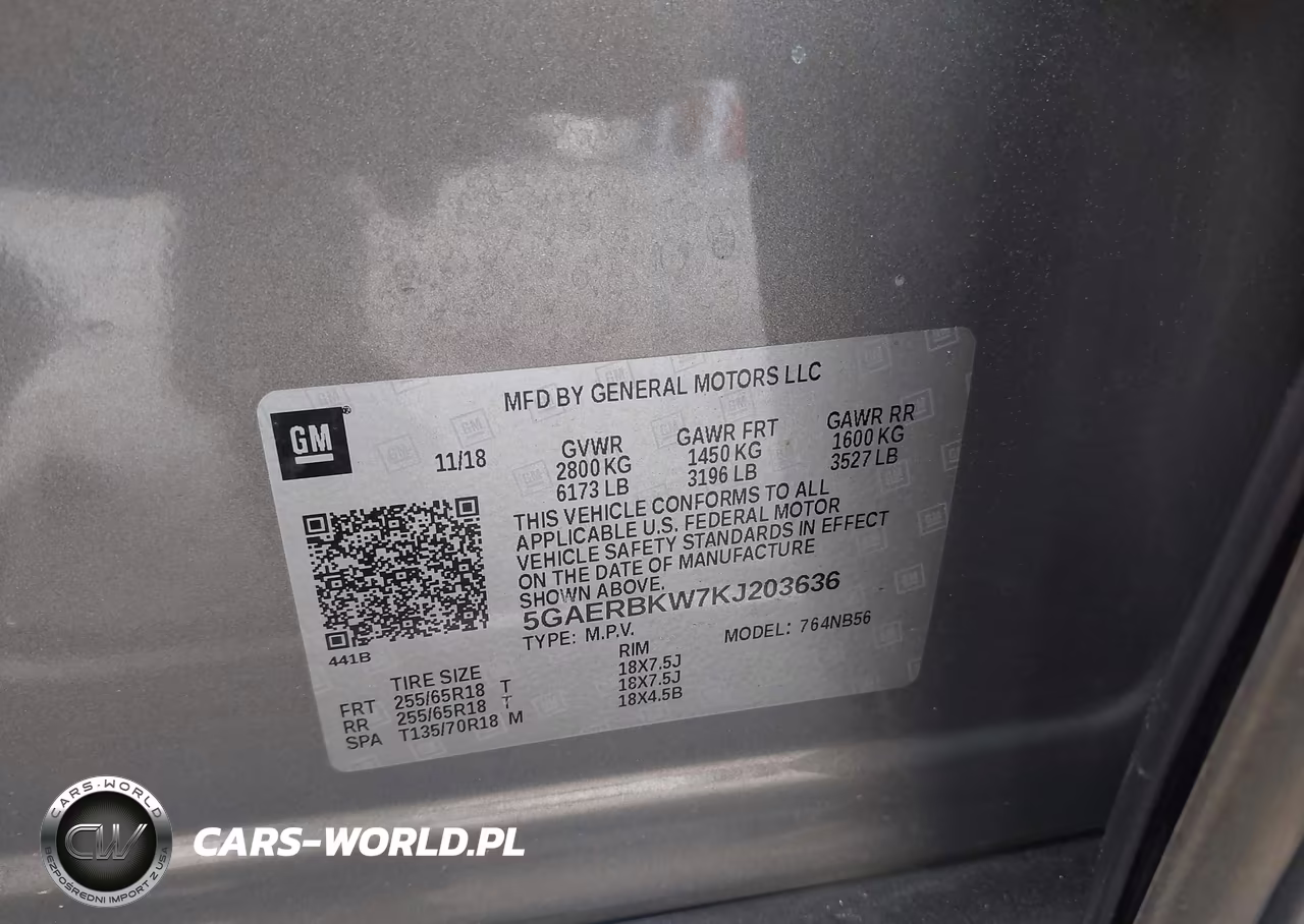 2019 Buick Enclave Fwd Essence VIN:5GAERBKW7KJ203636 - 9