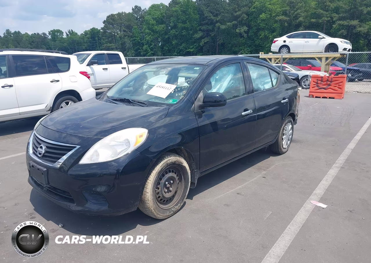 2014 Nissan Versa 1.6 Sv VIN:3N1CN7AP1EL825707 - 2