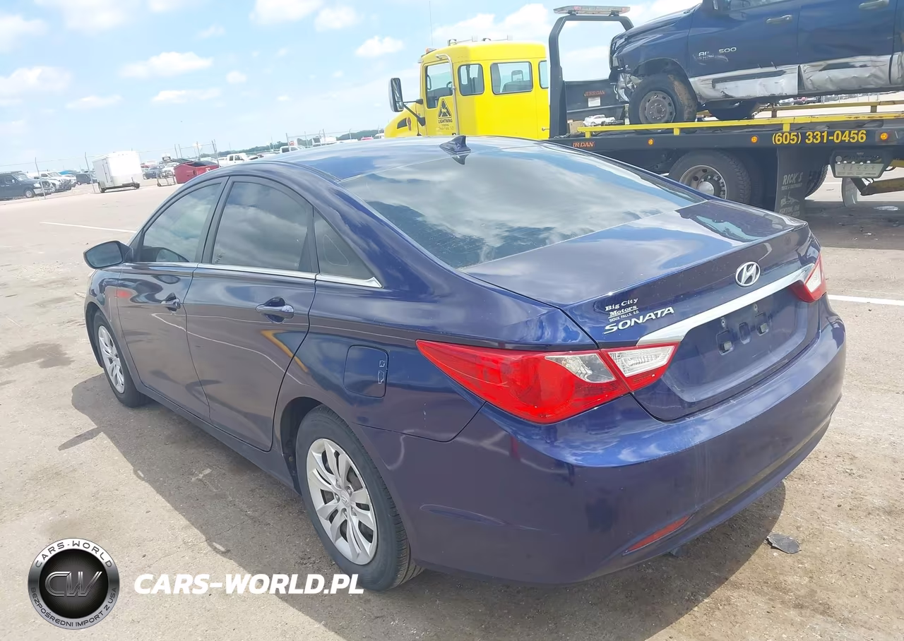 2012 Hyundai Sonata Gls VIN:5NPEB4AC8CH500110 - 3