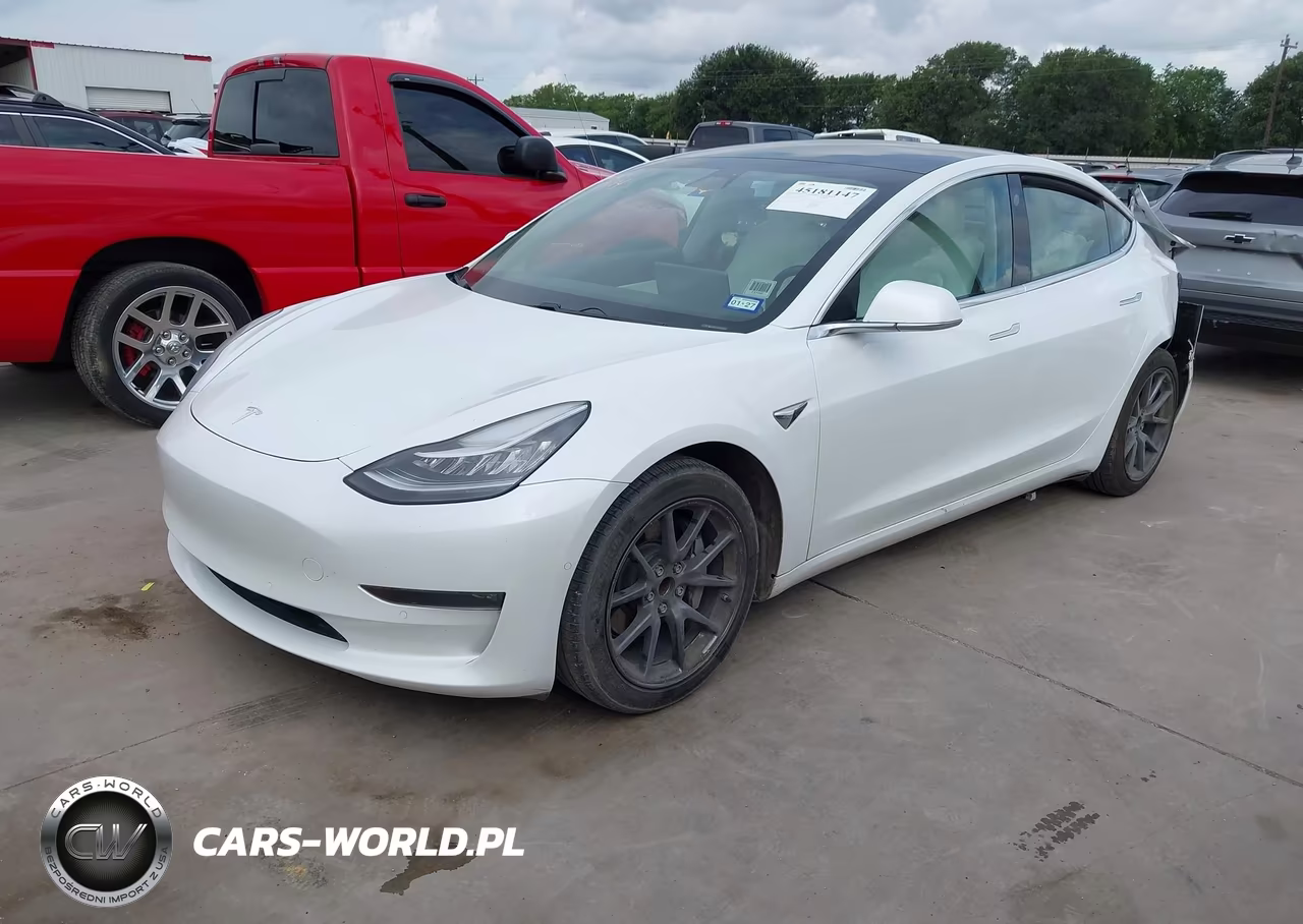 2019 Tesla Model 3 Long Range-Mid Range-Standard Range-Standard Range Plus VIN:5YJ3E1EA1KF312516 - 2