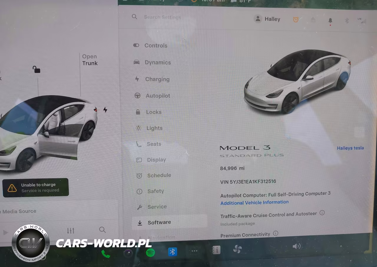 2019 Tesla Model 3 Long Range-Mid Range-Standard Range-Standard Range Plus VIN:5YJ3E1EA1KF312516 - 7