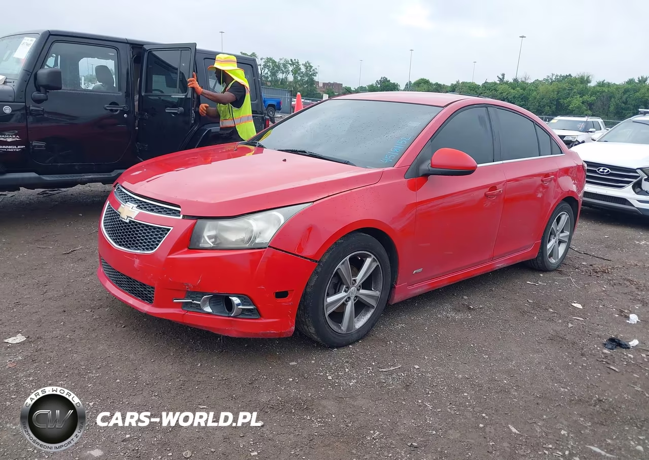 2012 Chevrolet Cruze 2Lt VIN:1G1PG5SC3C7234118 - 2