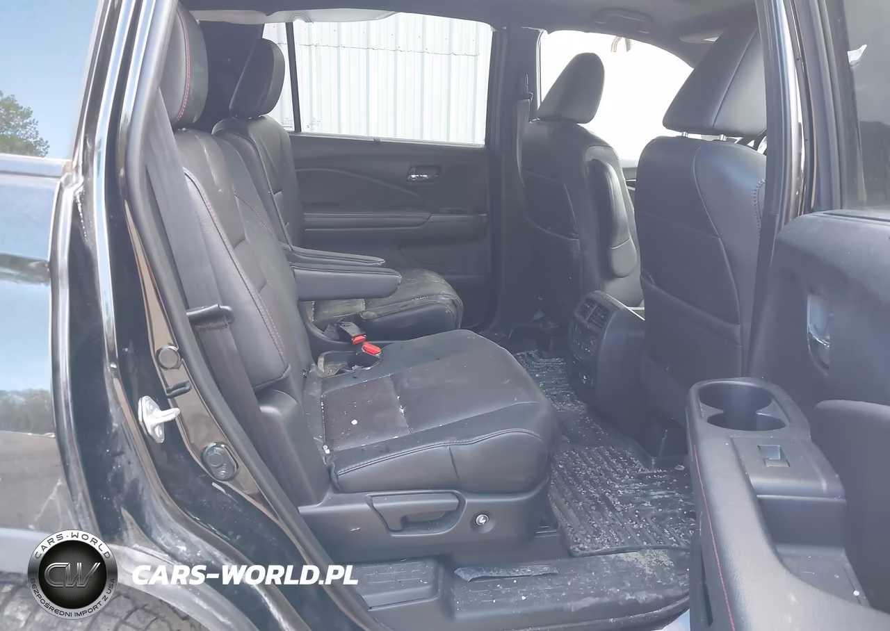 2021 Honda Pilot Awd Black Edition VIN:5FNYF6H73MB002242 - 8