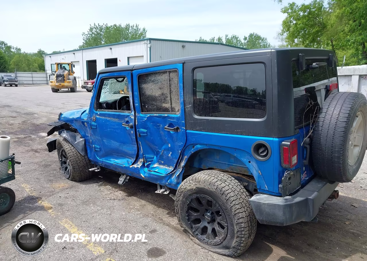 2016 Jeep Wrangler Unlimited Sport VIN:1C4BJWDG9GL301181 - 3