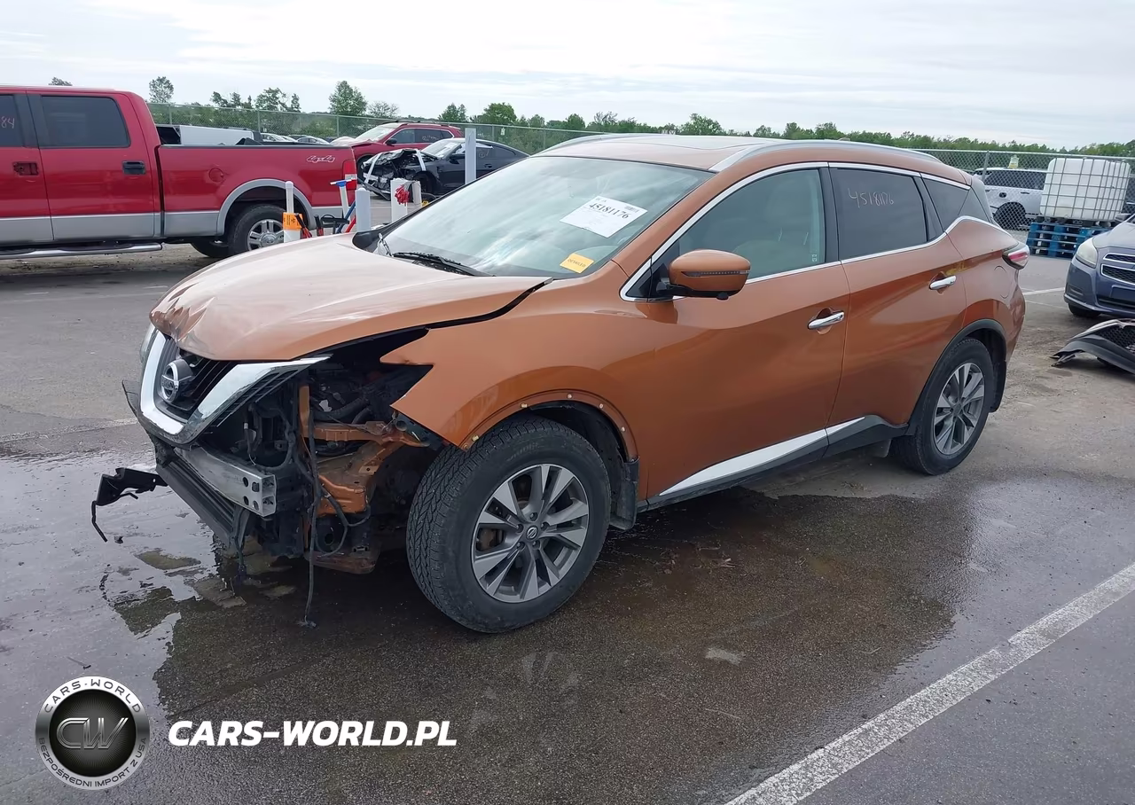2016 Nissan Murano Platinum-S-Sl-Sv VIN:5N1AZ2MH9GN142927 - 2