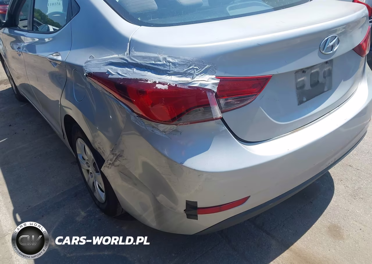 2016 Hyundai Elantra Se VIN:5NPDH4AE8GH705038 - 6