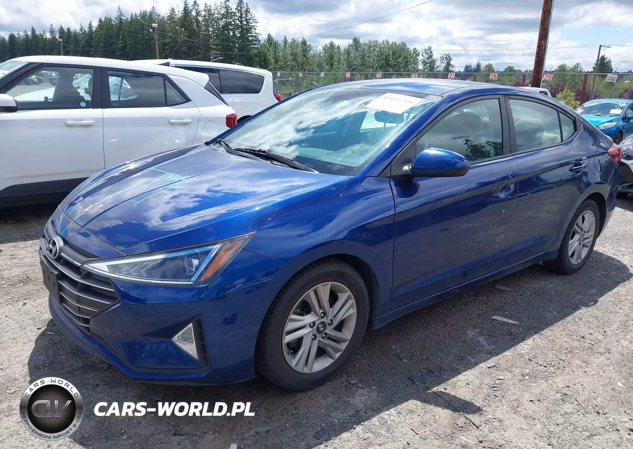 2020 Hyundai Elantra Sel VIN:5NPD84LF1LH560098 - 2