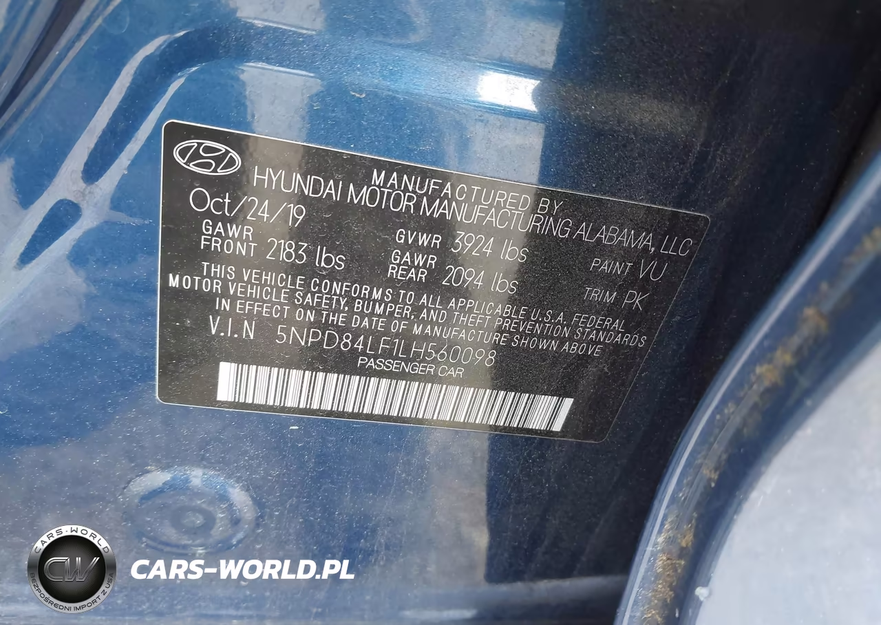 2020 Hyundai Elantra Sel VIN:5NPD84LF1LH560098 - 9