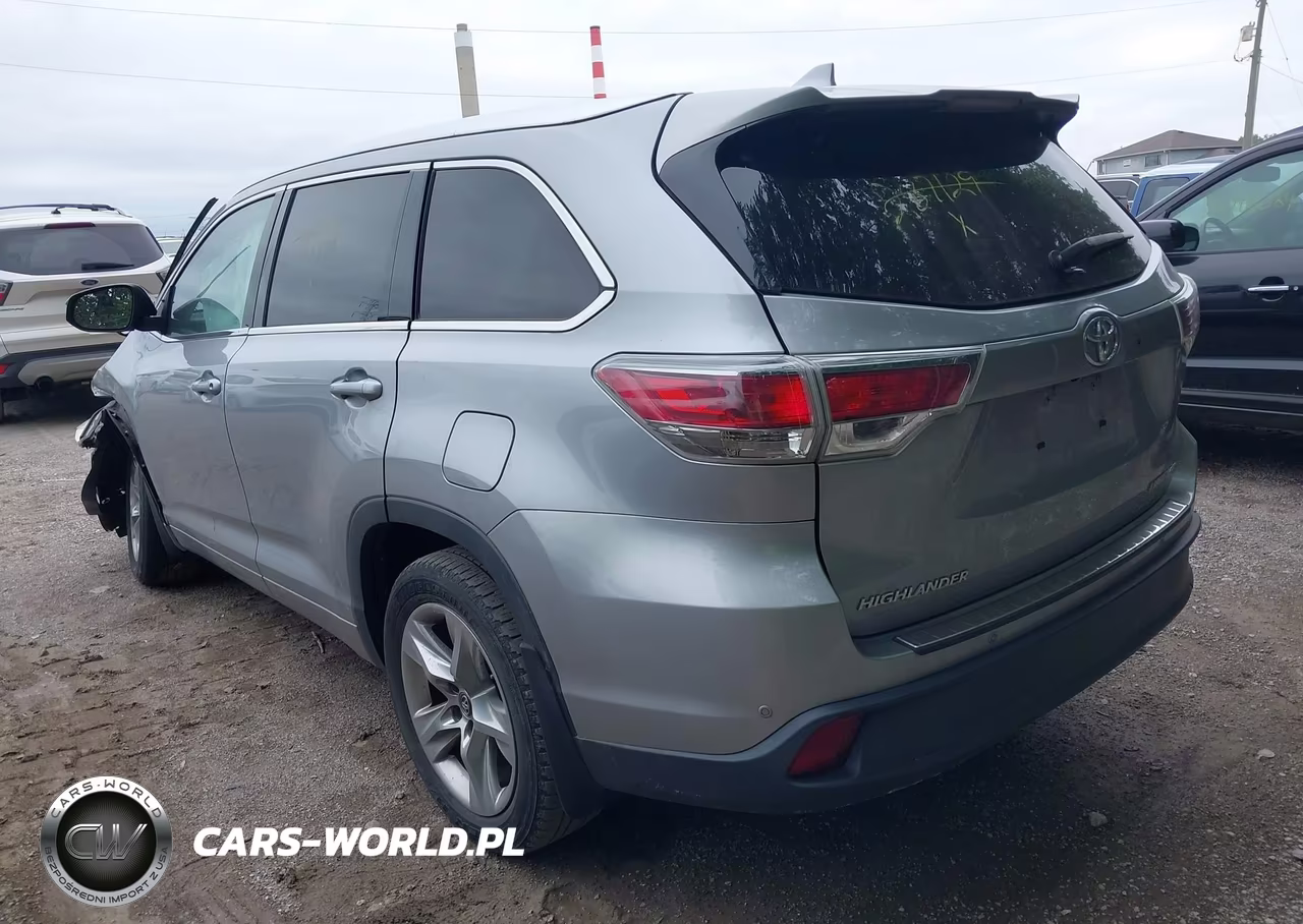 2016 Toyota Highlander Limited V6 VIN:5TDDKRFH7GS287129 - 3