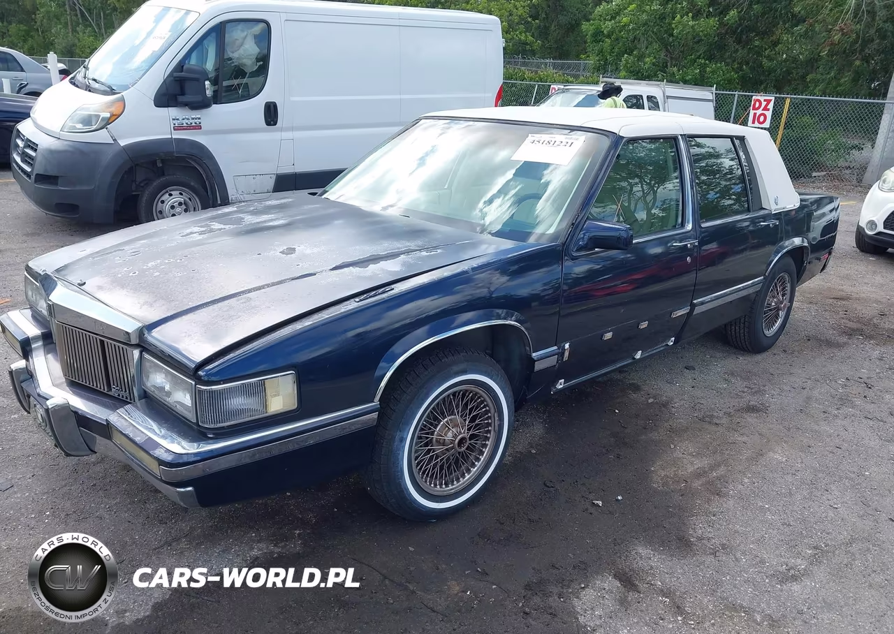 1991 Cadillac Deville VIN:1G6CD53B2M4225033 - 2