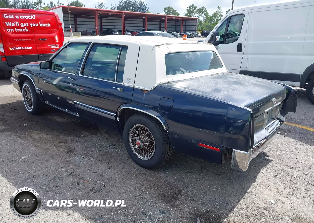 1991 Cadillac Deville VIN:1G6CD53B2M4225033 - 3