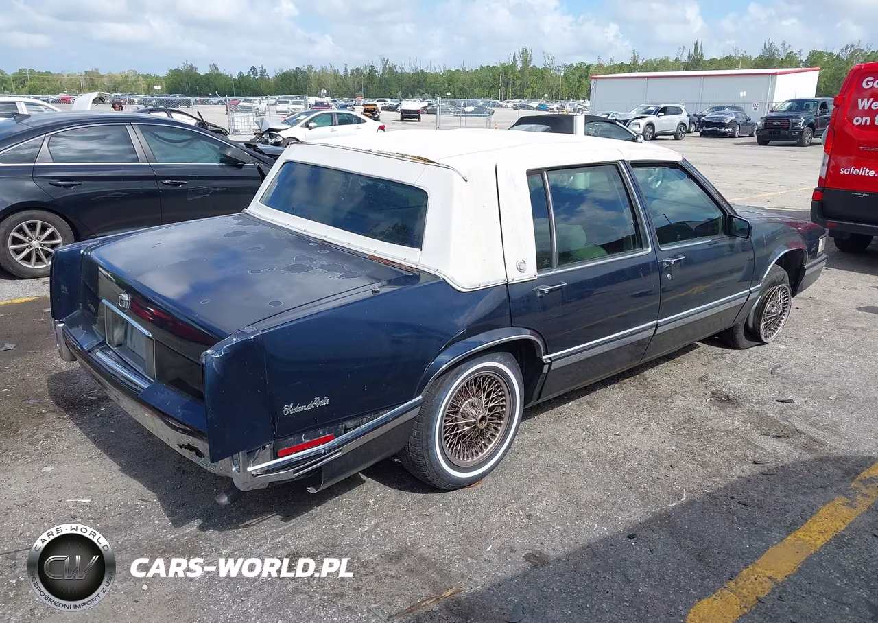 1991 Cadillac Deville VIN:1G6CD53B2M4225033 - 4