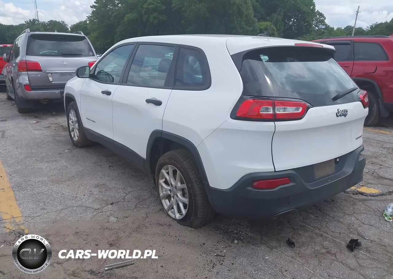 2017 Jeep Cherokee Sport Fwd VIN:1C4PJLAB1HD231104 - 3