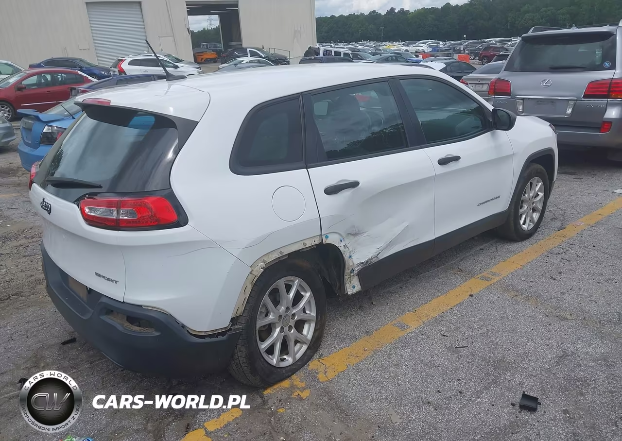 2017 Jeep Cherokee Sport Fwd VIN:1C4PJLAB1HD231104 - 4