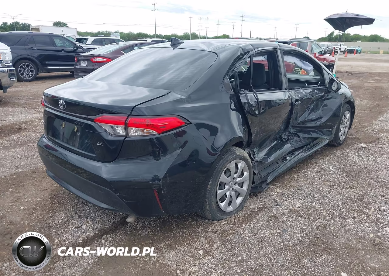2021 Toyota Corolla Le VIN:JTDEPMAE6MJ172231 - 4