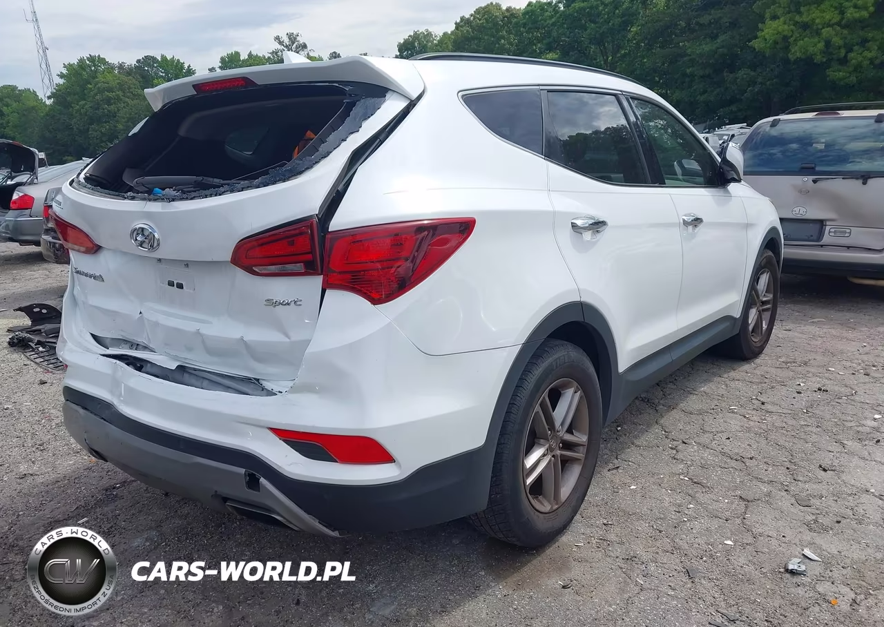 2017 Hyundai Santa Fe Sport 2.4L VIN:5XYZU3LB1HG416882 - 4