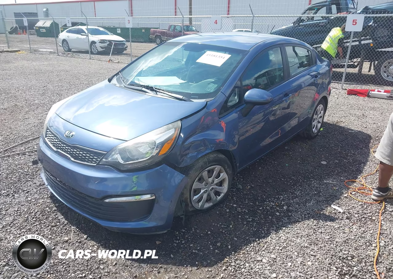 2016 Kia Rio Lx VIN:KNADM4A34G6559237 - 2