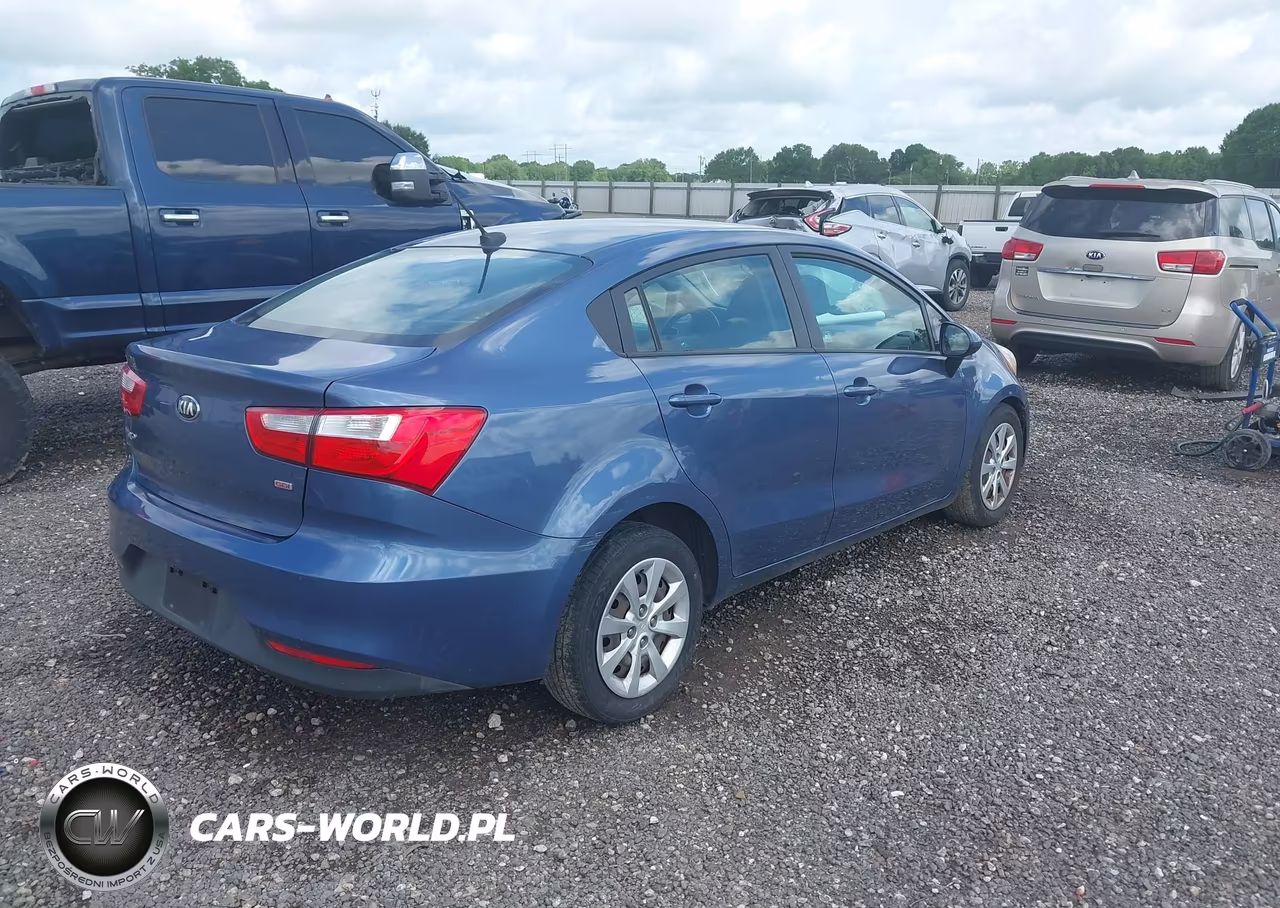 2016 Kia Rio Lx VIN:KNADM4A34G6559237 - 4