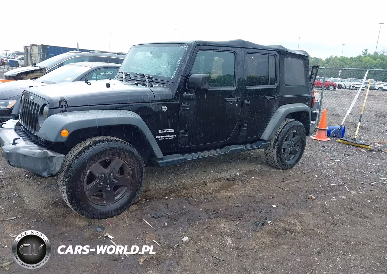 2016 Jeep Wrangler Unlimited Sport VIN:1C4BJWDG3GL286936 - 2