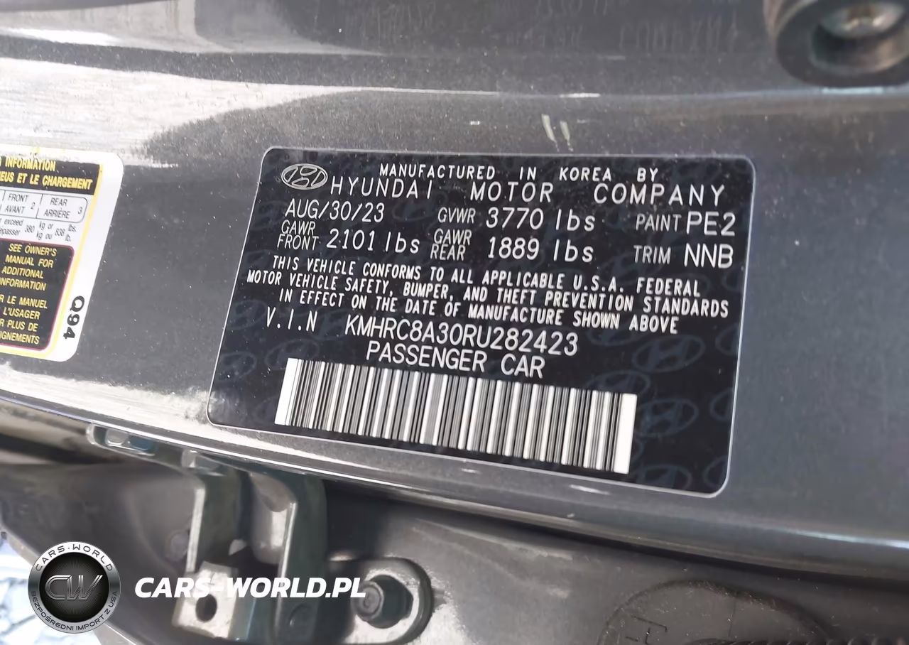 2024 Hyundai Venue Sel VIN:KMHRC8A30RU282423 - 9