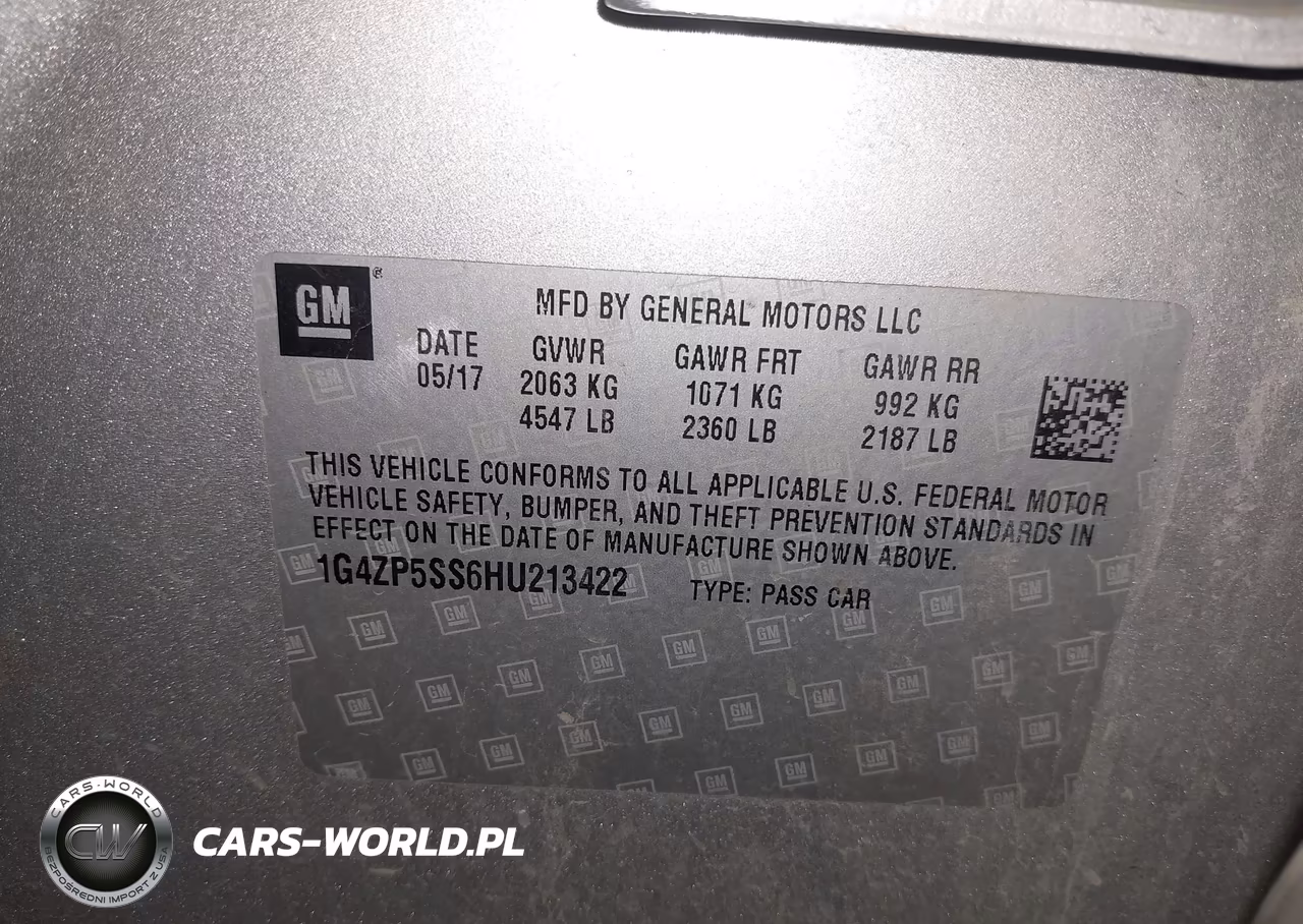 2017 Buick Lacrosse Essence VIN:1G4ZP5SS6HU213422 - 9