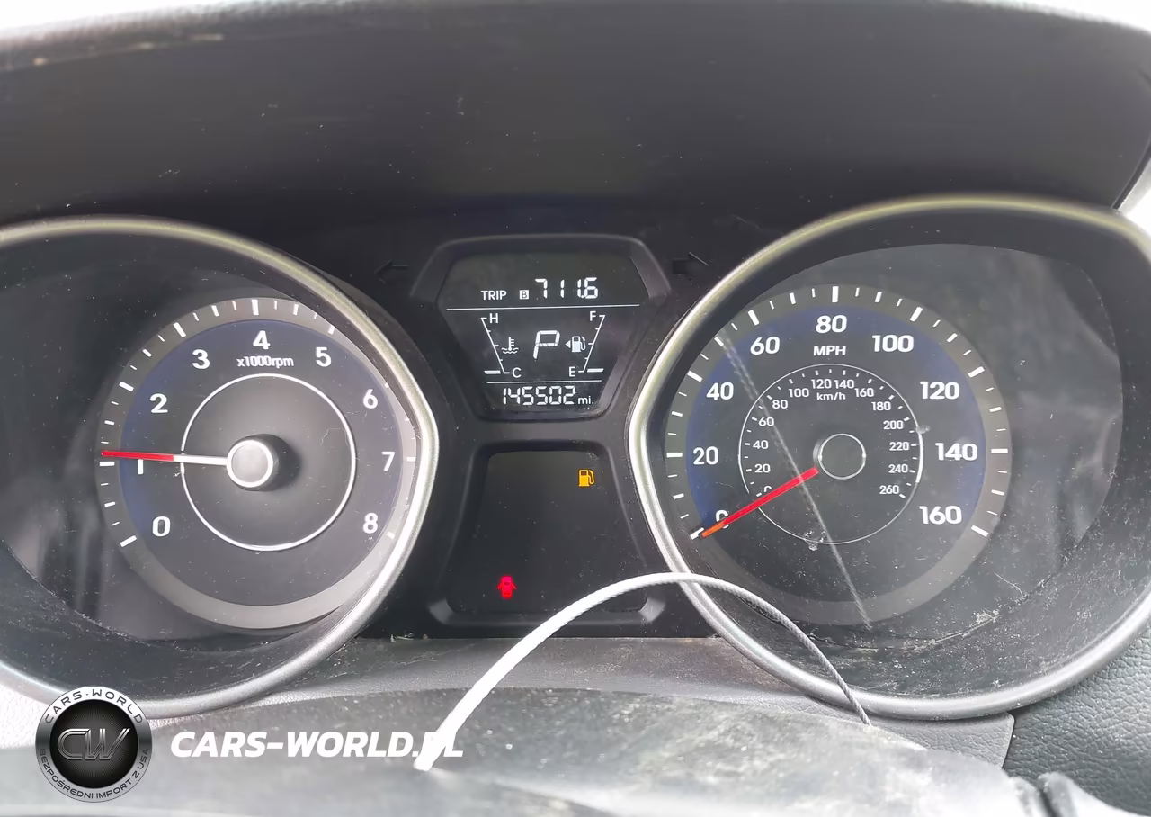 2014 Hyundai Elantra Se VIN:5NPDH4AE2EH539712 - 7