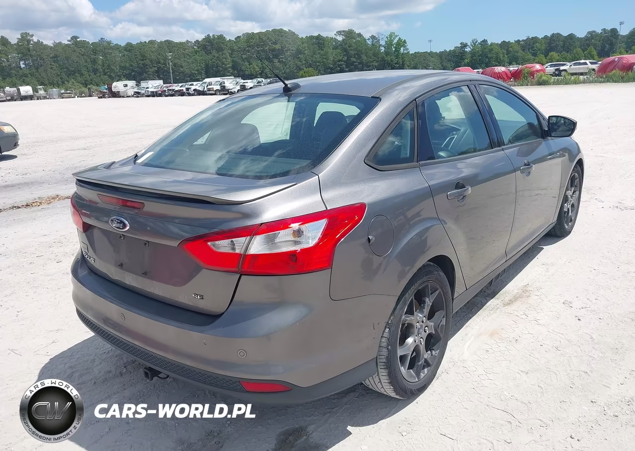 2014 Ford Focus Se VIN:1FADP3F24EL304323 - 4