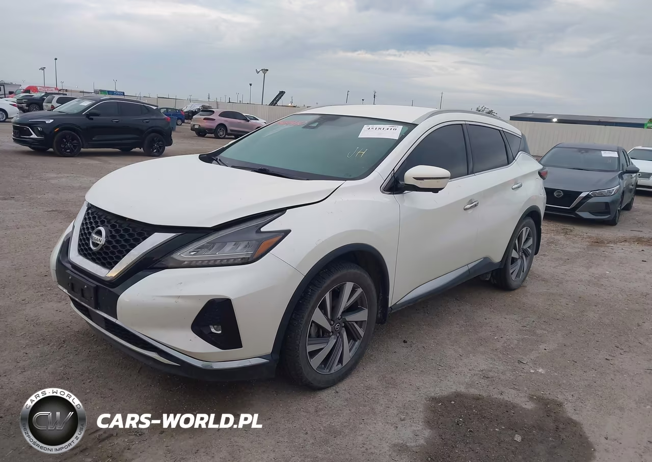 2021 Nissan Murano Sl Fwd VIN:5N1AZ2CJ1MC137149 - 2